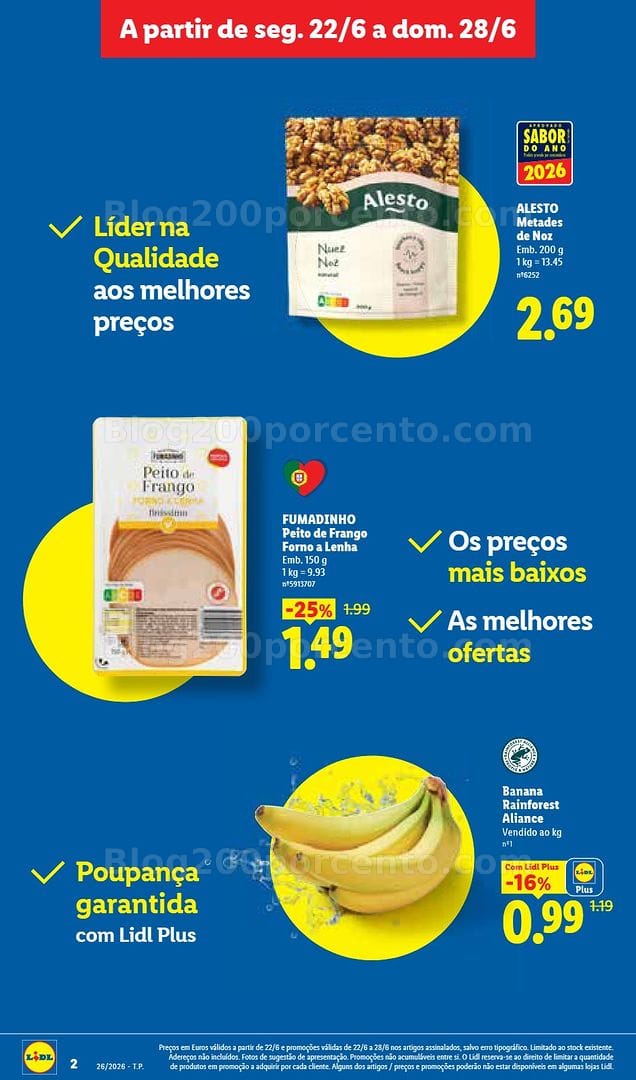 Antevisão Folheto LIDL Promoções de 22 a 28 junho - Edição Digital
