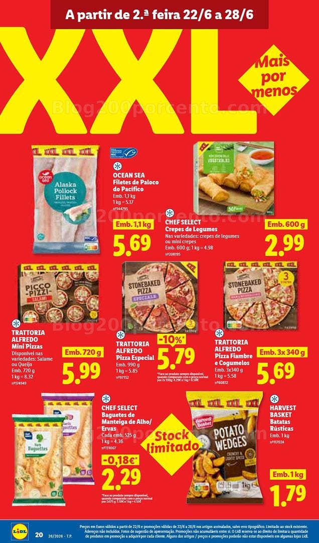 Antevisão Folheto LIDL Promoções de 22 a 28 junho - Edição Digital