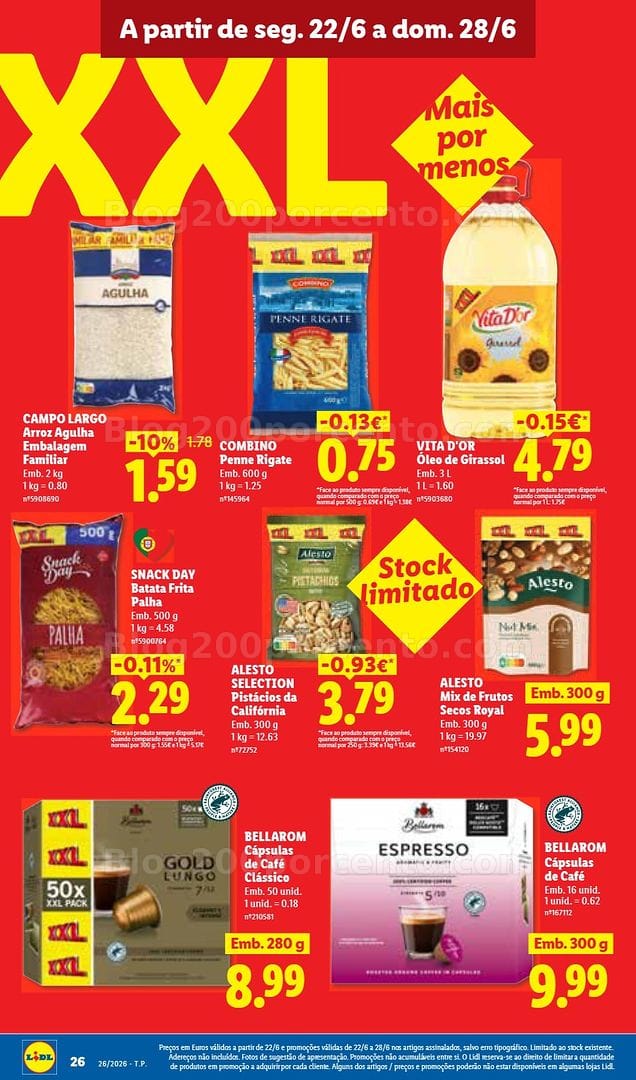 Antevisão Folheto LIDL Promoções de 22 a 28 junho - Edição Digital