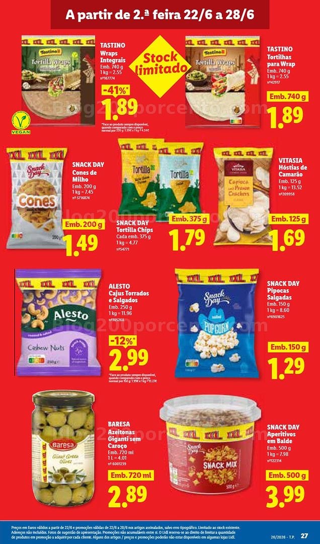 Antevisão Folheto LIDL Promoções de 22 a 28 junho - Edição Digital