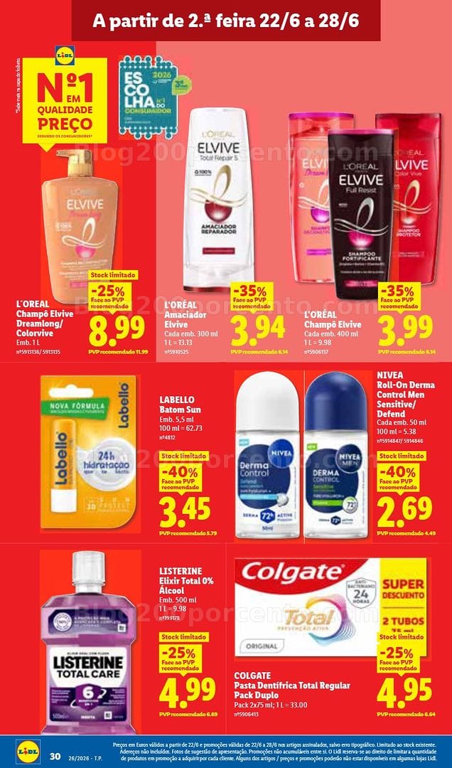Antevisão Folheto LIDL Promoções de 22 a 28 junho - Edição Digital