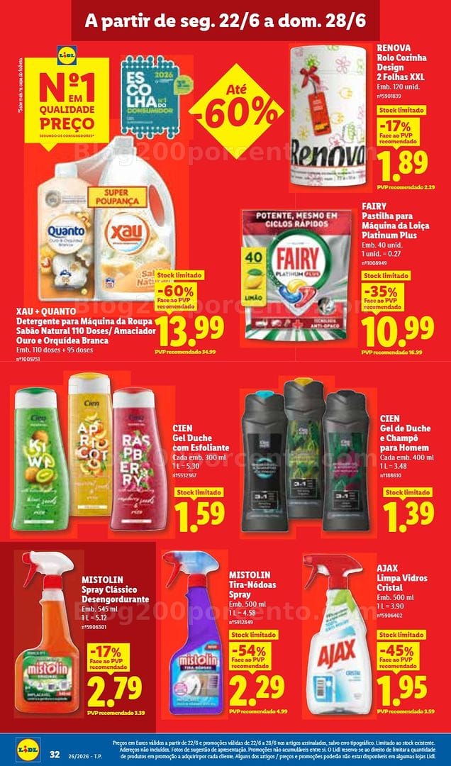 Antevisão Folheto LIDL Promoções de 22 a 28 junho - Edição Digital
