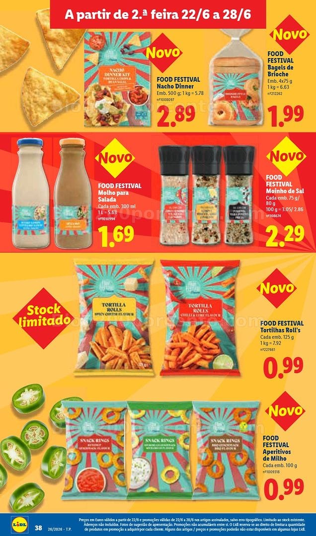 Antevisão Folheto LIDL Promoções de 22 a 28 junho - Edição Digital