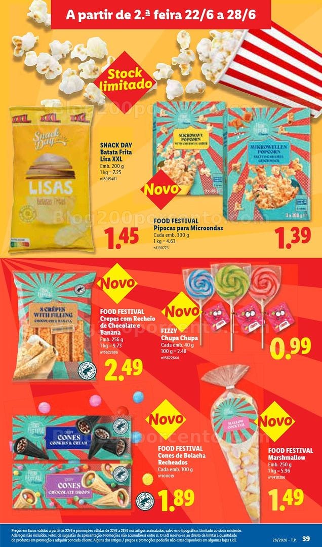 Antevisão Folheto LIDL Promoções de 22 a 28 junho - Edição Digital