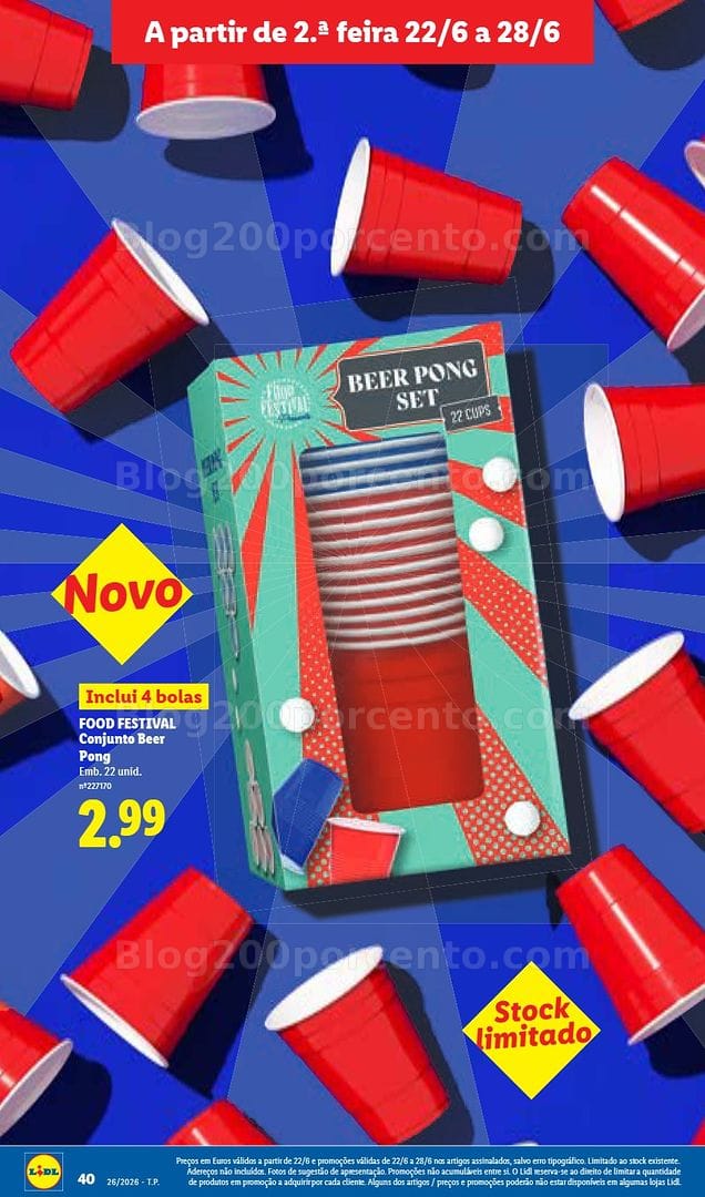 Antevisão Folheto LIDL Promoções de 22 a 28 junho - Edição Digital