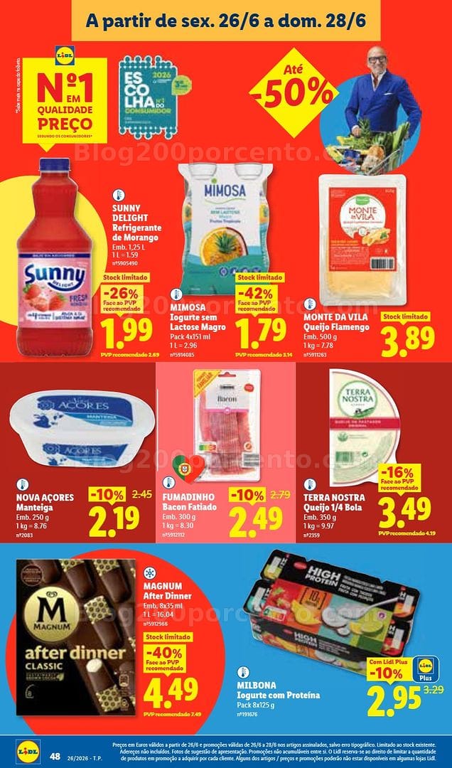 Antevisão Folheto LIDL Promoções de 22 a 28 junho - Edição Digital