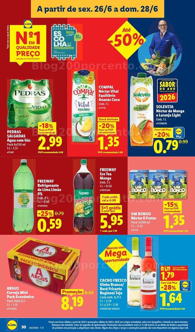 Antevisão Folheto LIDL Promoções de 22 a 28 junho - Edição Digital