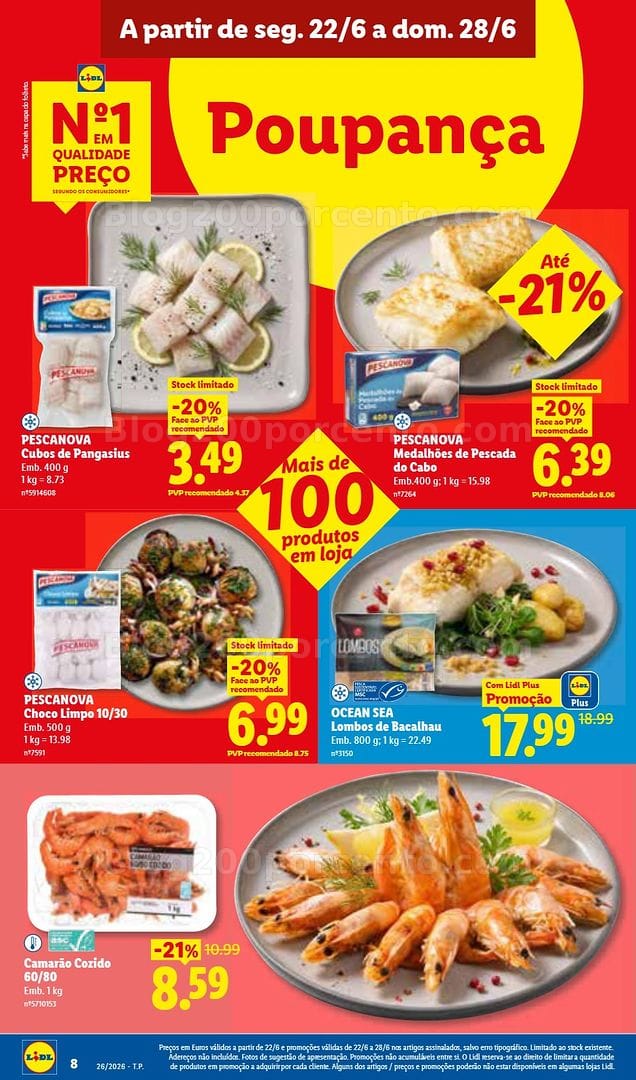 Antevisão Folheto LIDL Promoções de 22 a 28 junho - Edição Digital
