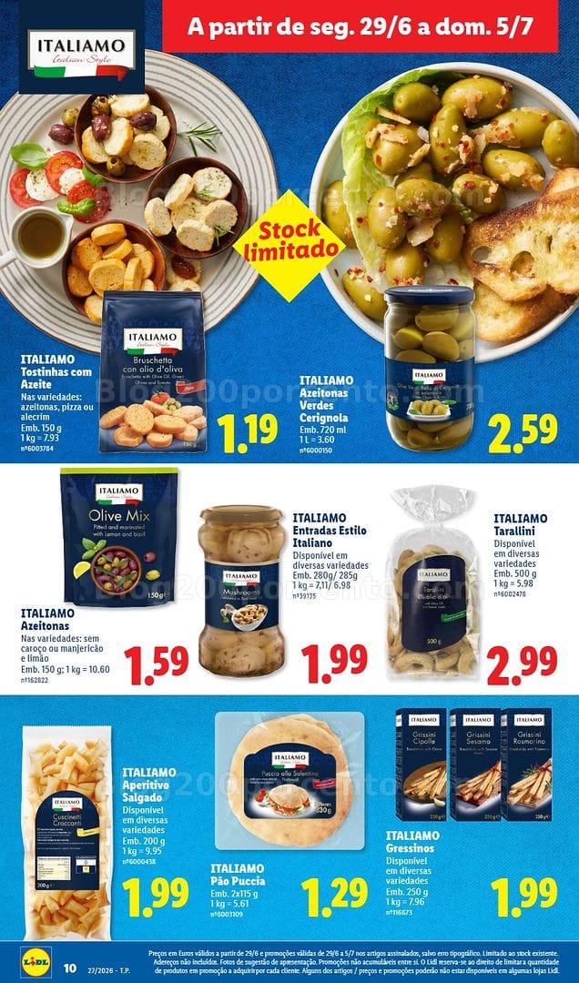 Antevisão Folheto LIDL Promoções de 29 junho a 5 julho
