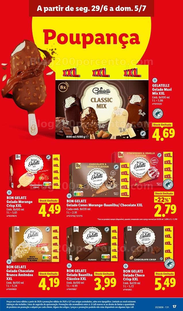 Antevisão Folheto LIDL Promoções de 29 junho a 5 julho