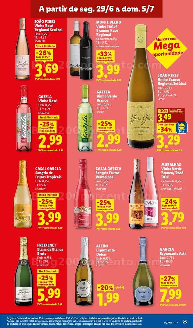 Antevisão Folheto LIDL Promoções de 29 junho a 5 julho