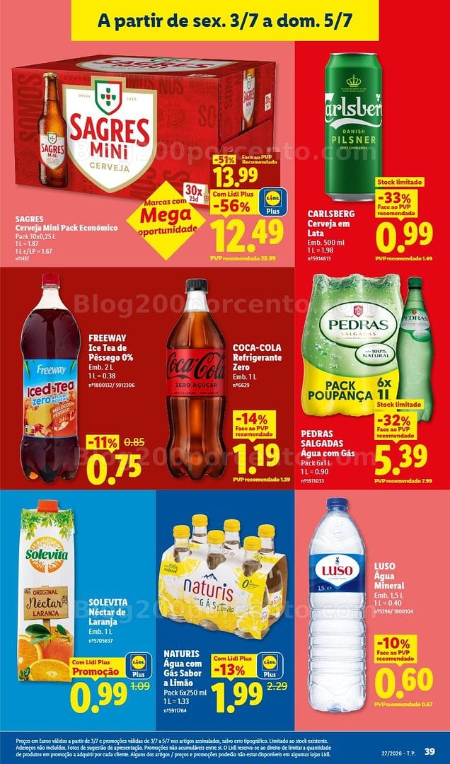 Antevisão Folheto LIDL Promoções de 29 junho a 5 julho