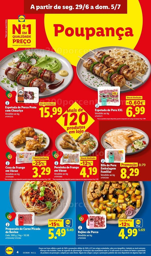 Antevisão Folheto LIDL Promoções de 29 junho a 5 julho