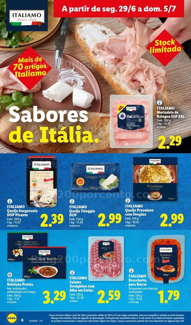 Antevisão Folheto LIDL Promoções de 29 junho a 5 julho
