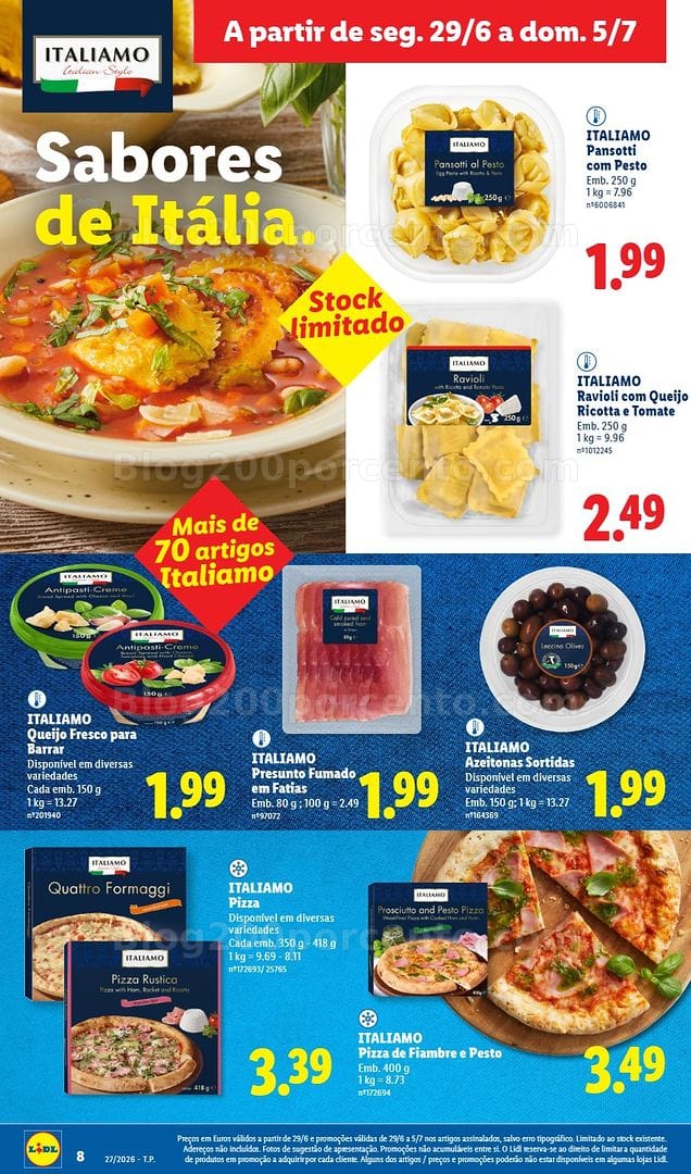Antevisão Folheto LIDL Promoções de 29 junho a 5 julho