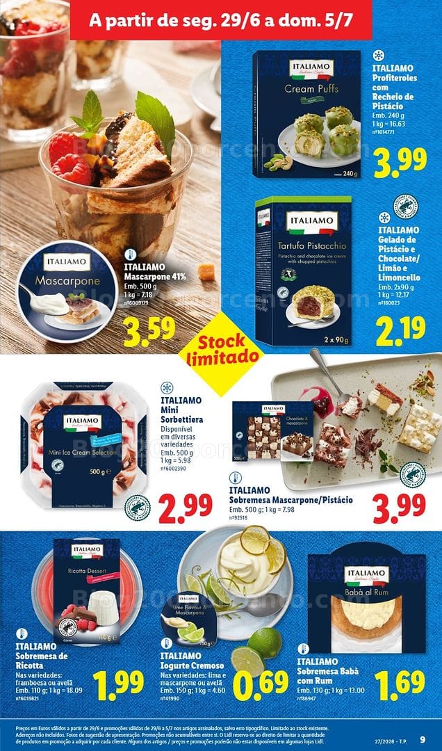Antevisão Folheto LIDL Promoções de 29 junho a 5 julho