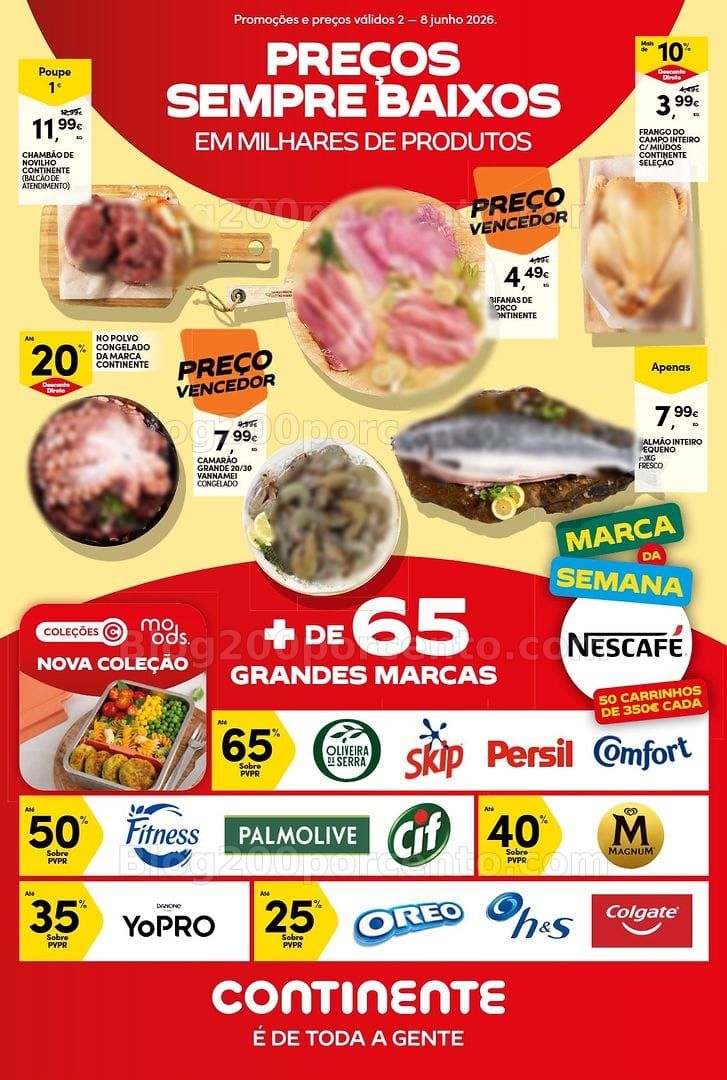 Antevisão Folheto CONTINENTE Bom Dia Promoções de 2 a 8 junho