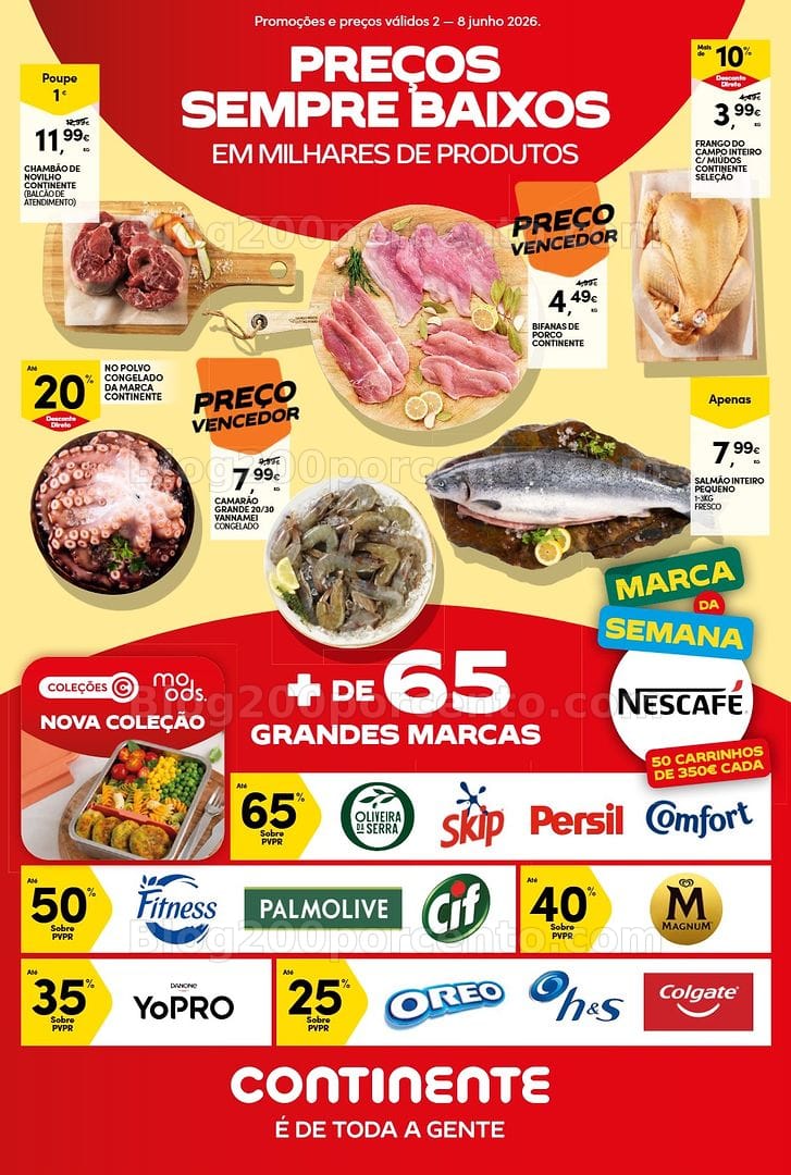 Antevisão Folheto CONTINENTE Bom Dia Promoções de 2 a 8 junho