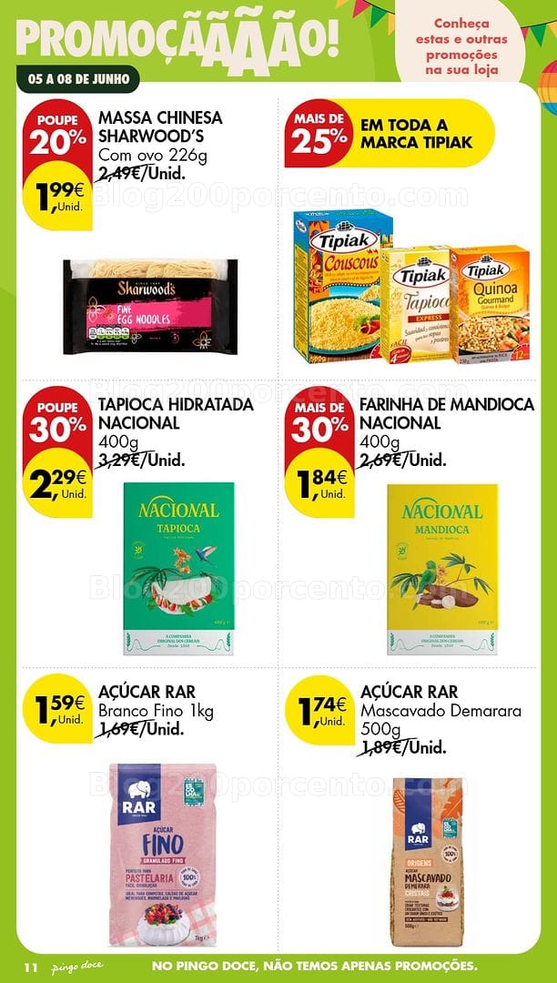 Antevisão Folheto PINGO DOCE Promoções Fim de Semana - 6 e 7 junho