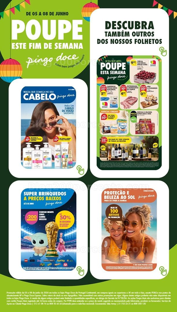 Antevisão Folheto PINGO DOCE Promoções Fim de Semana - 6 e 7 junho