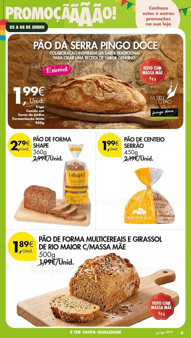 Antevisão Folheto PINGO DOCE Promoções Fim de Semana - 6 e 7 junho