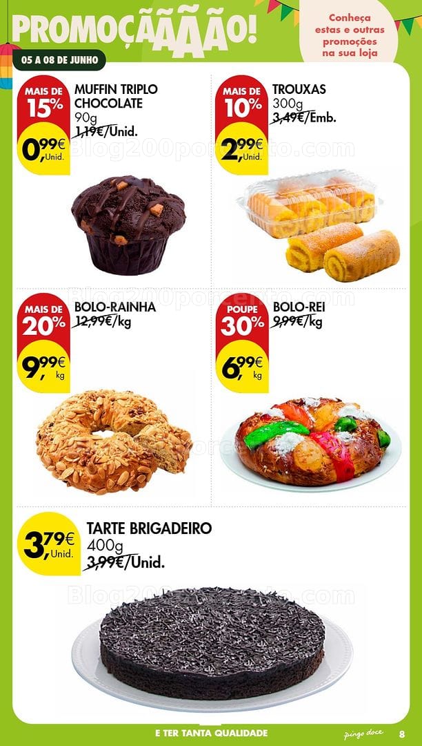 Antevisão Folheto PINGO DOCE Promoções Fim de Semana - 6 e 7 junho