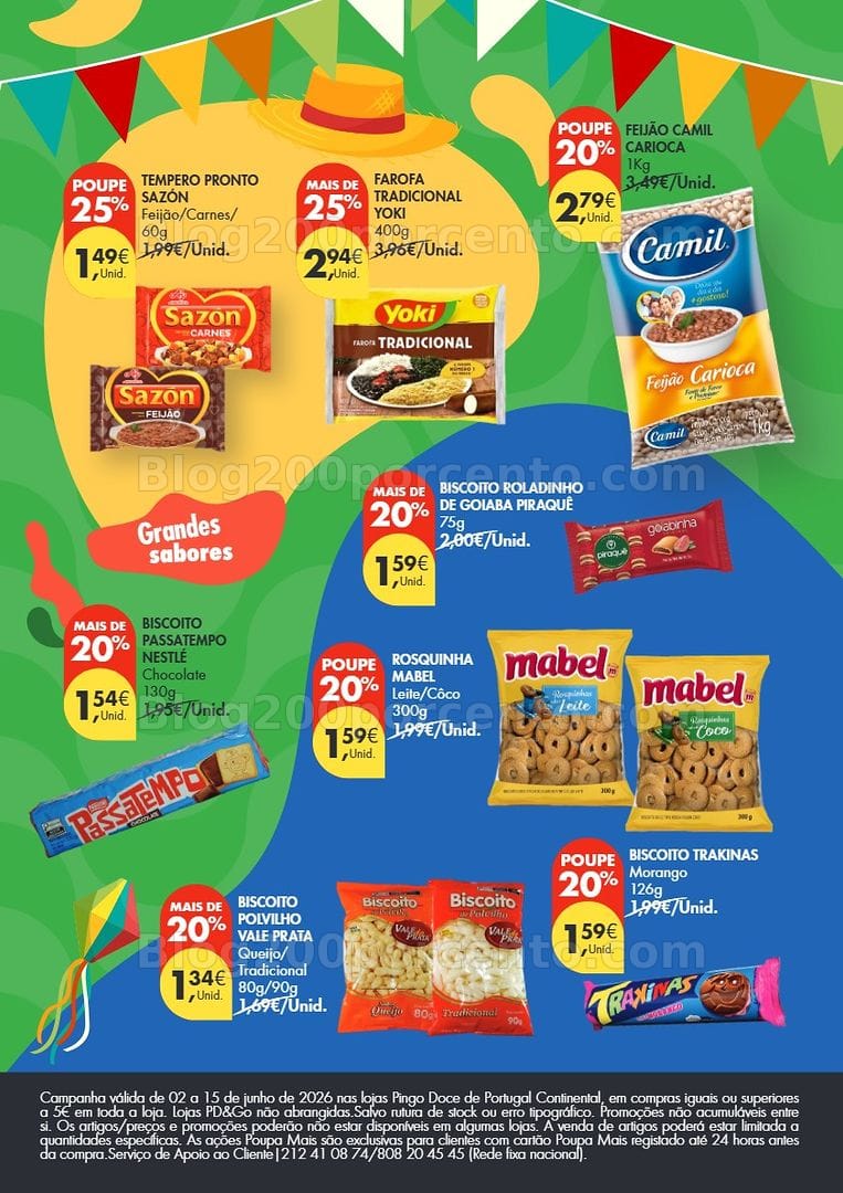 Antevisão Folheto PINGO DOCE Especial Brasil Promoções de 2 a 15 junho
