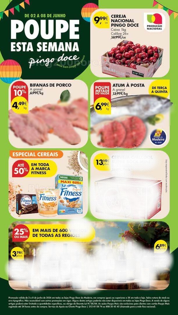 Antevisão Folheto PING DOCE Madeira Promoções de 2 a 8 junho