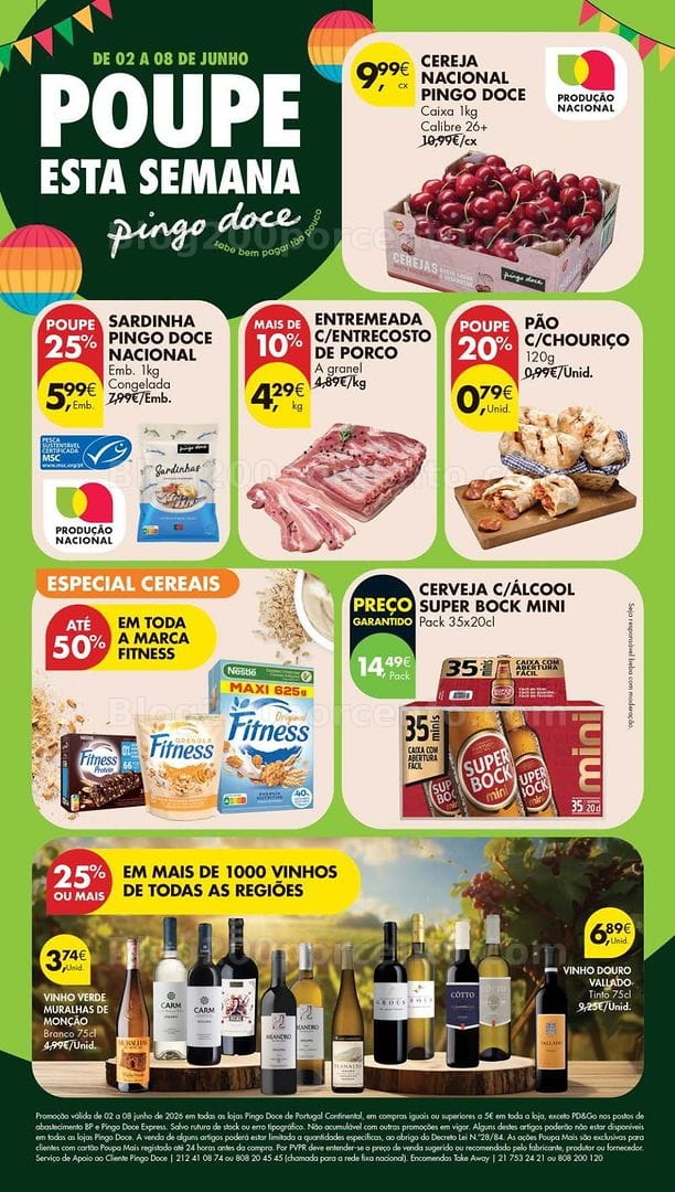 Antevisão Folheto PINGO DOCE Promoções de 2 a 8 junho - Edição Digital