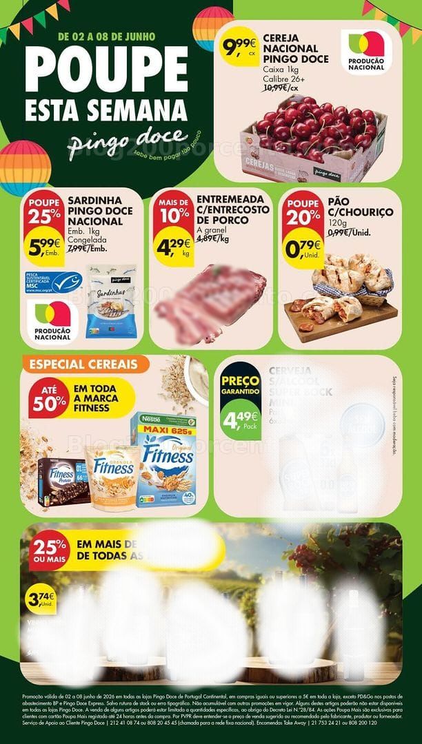 Antevisão Folheto PINGO DOCE Lojas Pequenas Promoções de 2 a 8 junho