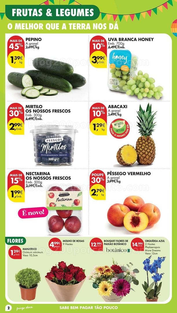 Antevisão Folheto PINGO DOCE Lojas Pequenas Promoções de 2 a 8 junho