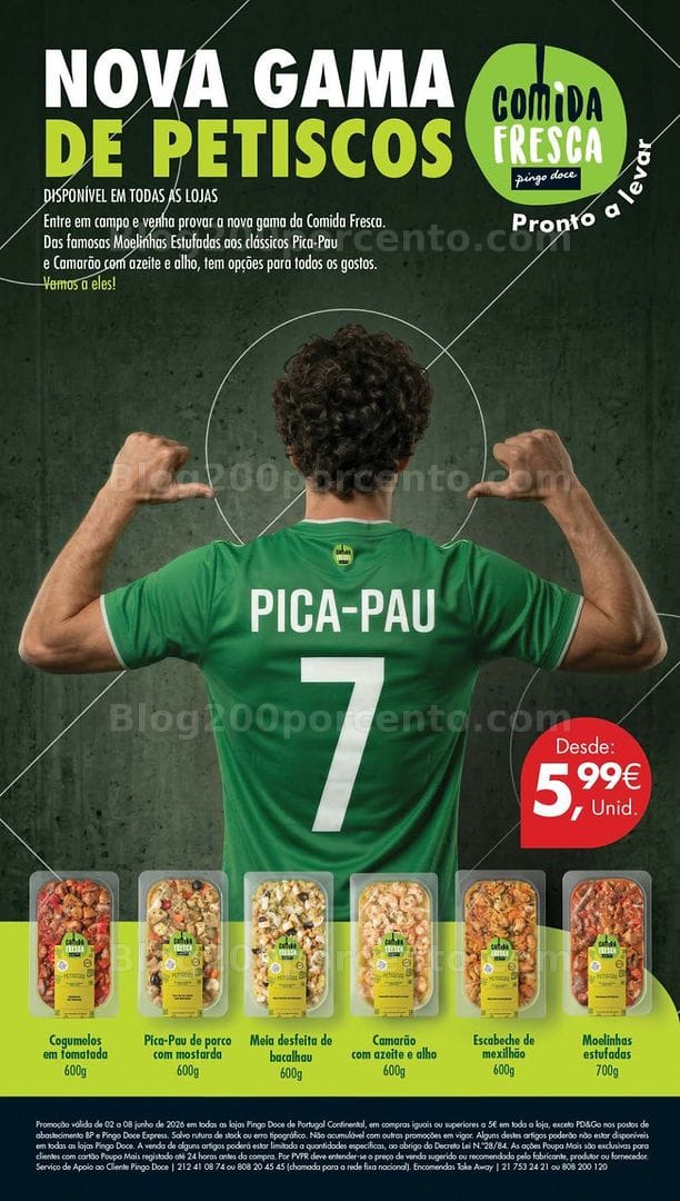 Antevisão Folheto PINGO DOCE Lojas Pequenas Promoções de 2 a 8 junho