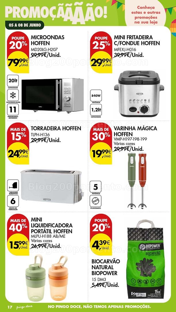 Antevisão Folheto PINGO DOCE Promoções Fim de Semana - 5 a 8 junho
