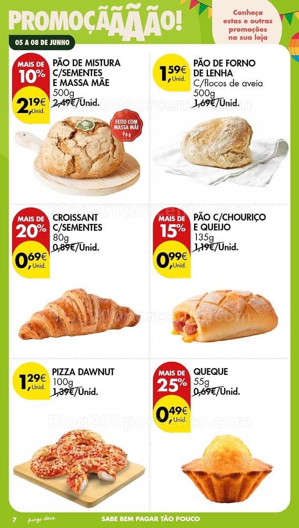 Antevisão Folheto PINGO DOCE Promoções Fim de Semana - 5 a 8 junho