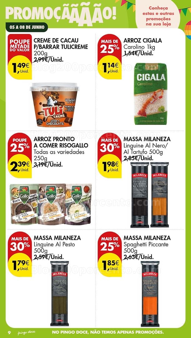 Antevisão Folheto PINGO DOCE Promoções Fim de Semana - 5 a 8 junho