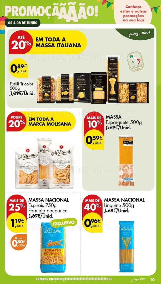 Antevisão Folheto PINGO DOCE Promoções Fim de Semana - 5 a 8 junho