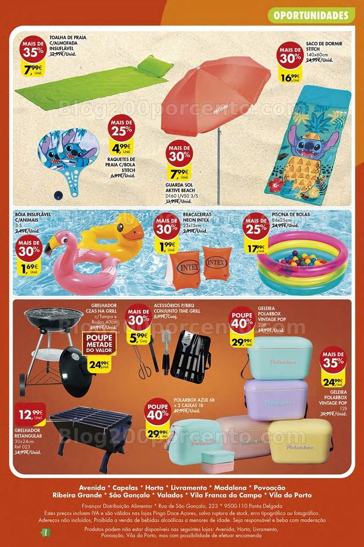 Antevisão Folheto PINGO DOCE Bazar Açores Promoções de 18 a 24 junho