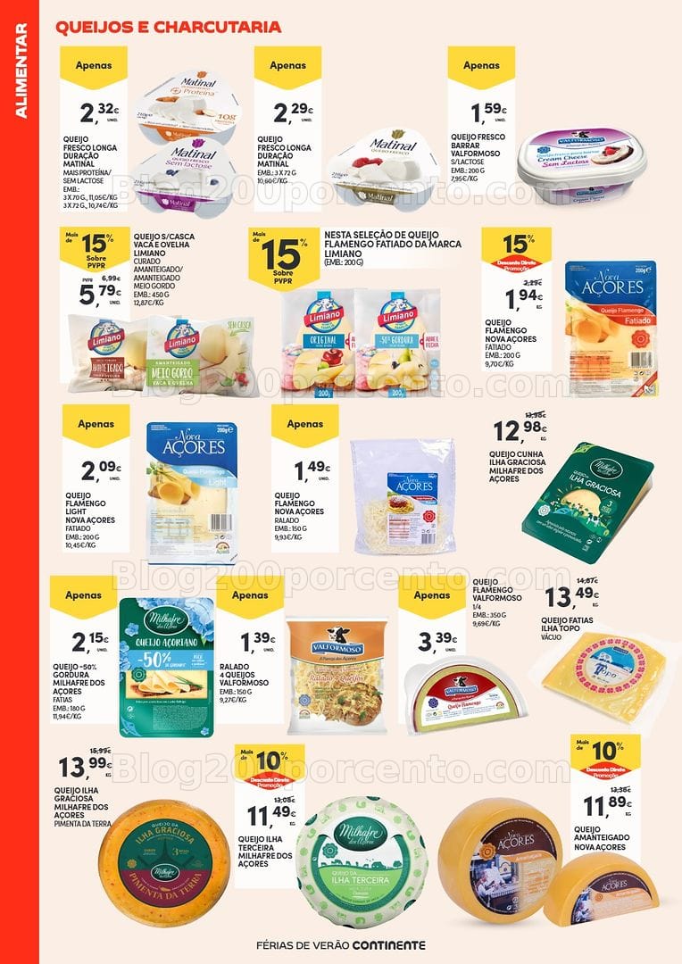 Antevisão Folheto CONTINENTE Especial Férias de Verão Promoções até 6 julho
