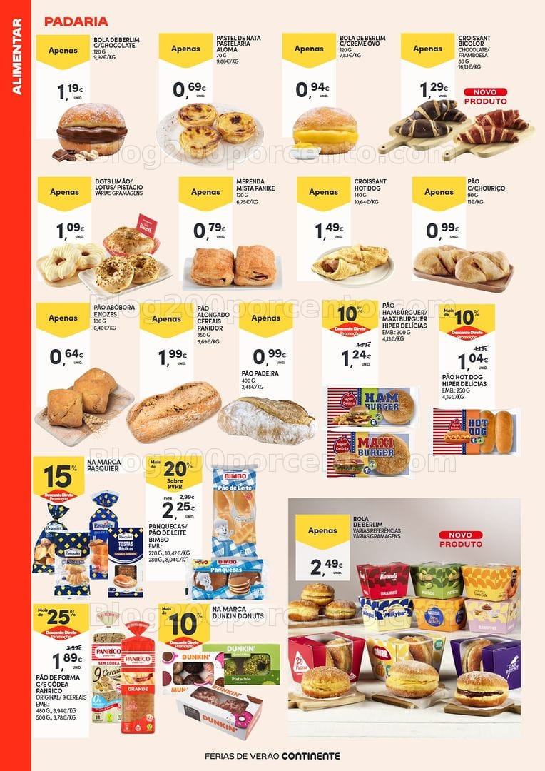 Antevisão Folheto CONTINENTE Especial Férias de Verão Promoções até 6 julho