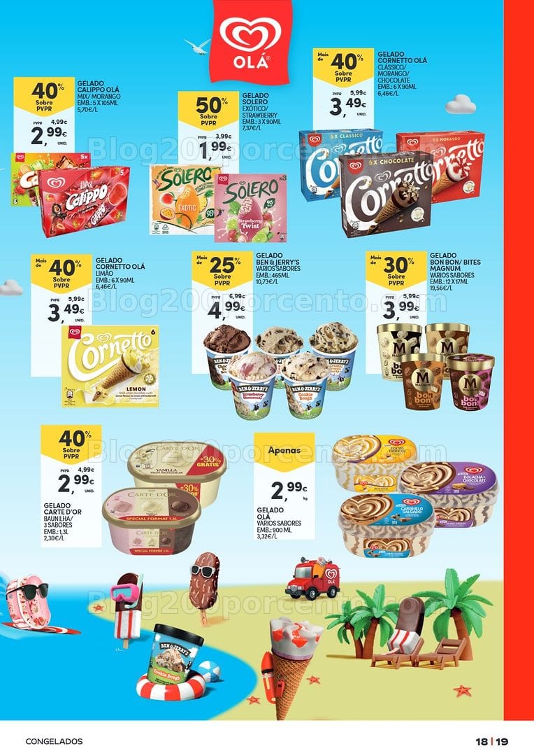 Antevisão Folheto CONTINENTE Especial Férias de Verão Promoções até 6 julho