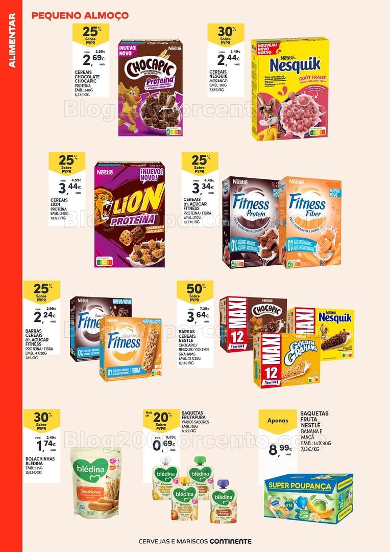 Antevisão Folheto CONTINENTE Especial Férias de Verão Promoções até 6 julho