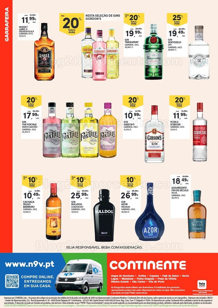 Antevisão Folheto CONTINENTE Especial Férias de Verão Promoções até 6 julho