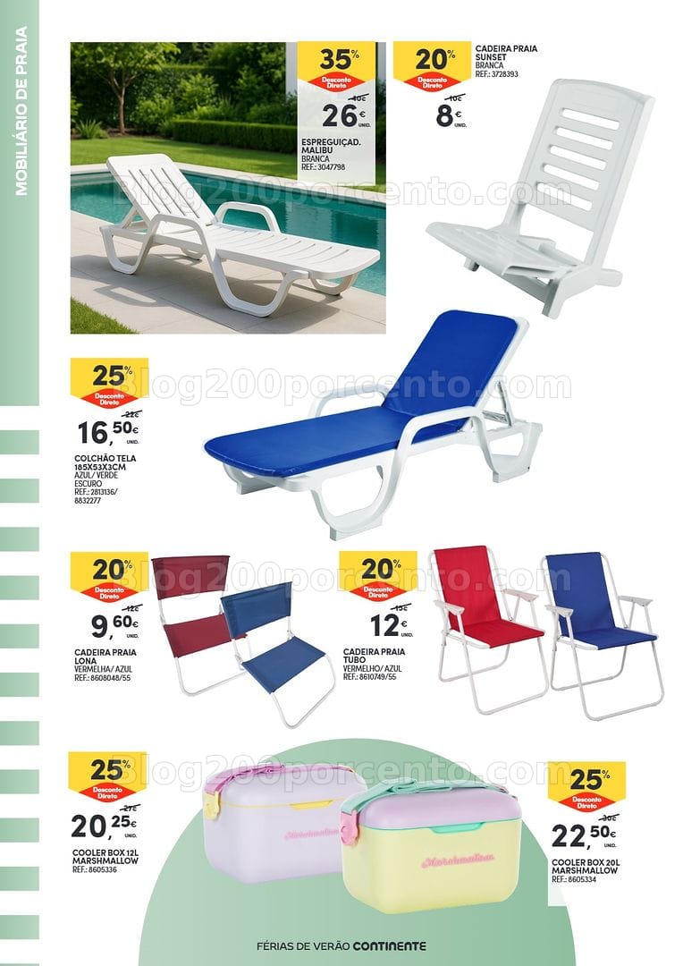 Antevisão Folheto CONTINENTE Especial Férias de Verão Promoções até 6 julho