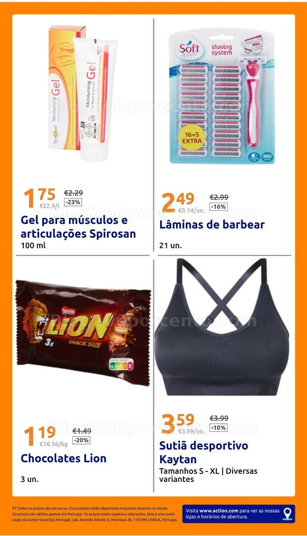Antevisão Folheto ACTION Promoções de 10 a 16 junho