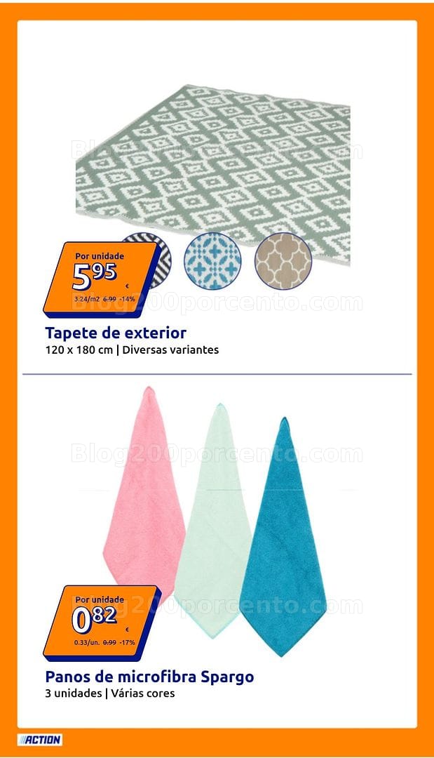 Antevisão Folheto ACTION Promoções de 10 a 16 junho