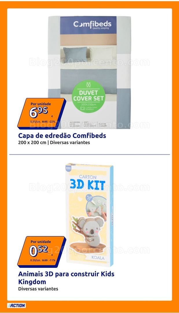 Antevisão Folheto ACTION Promoções de 1 a 7 julho