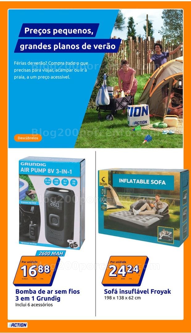 Antevisão Folheto ACTION Promoções de 1 a 7 julho