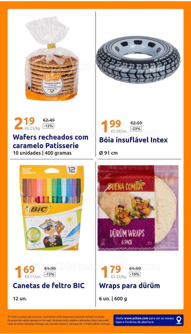 Antevisão Folheto ACTION Promoções de 1 a 7 julho