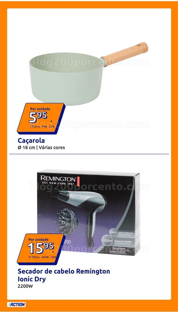 Antevisão Folheto ACTION Promoções de 1 a 7 julho