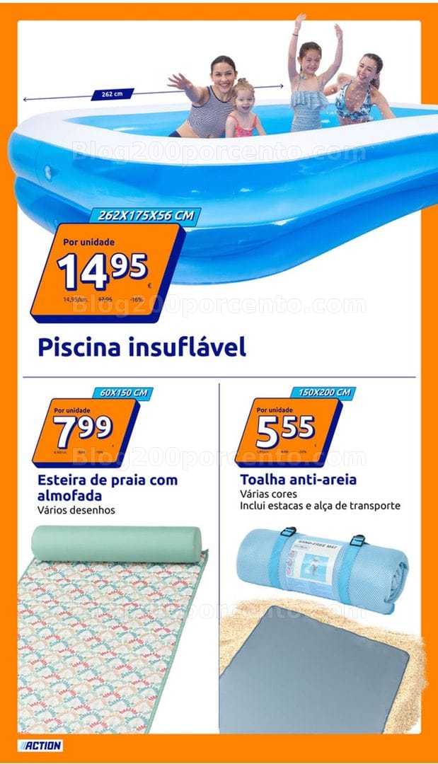 Antevisão Folheto ACTION Promoções de 1 a 7 julho